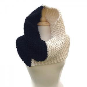 Hand Knit Chunky Cowl Scarf - Warm Winter Infinity..