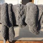 Knit Pattern - Baby Blanket Pattern - Easy Warm..