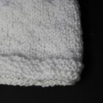 Knit Baby Hat Cap Classic White Infant Warm